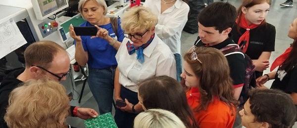 Экскурсия на предприятие ООО "Вэлрок" в Губкине