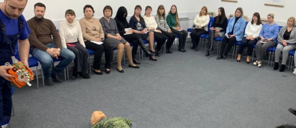 Обучение по оказанию доврачебной помощи для специалистов ОКУ "Центр занятости населения Белгородской области"