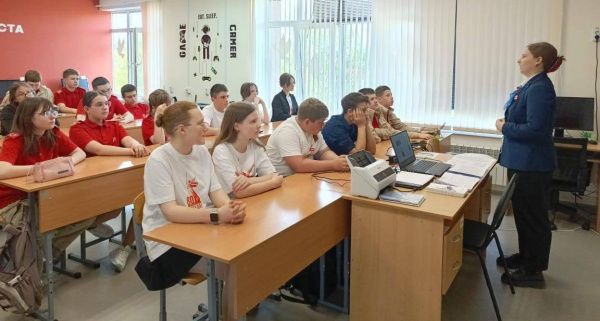 Школьники в мире профессий