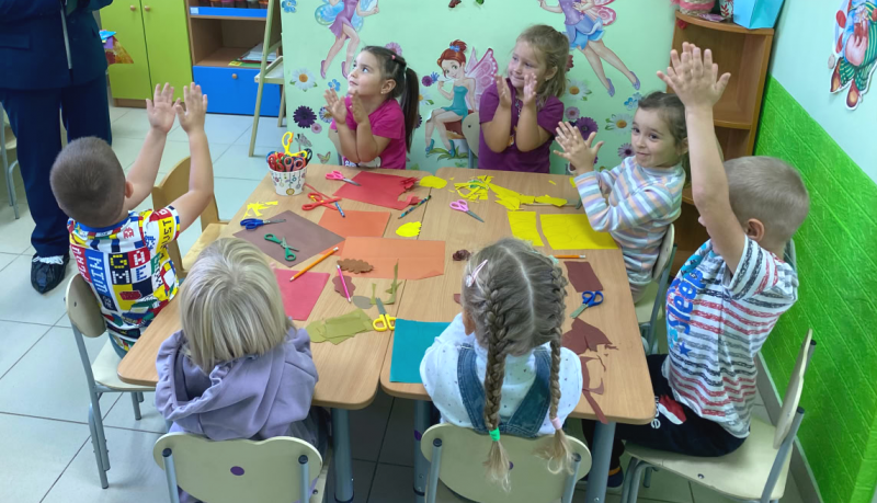 В Красногвардейском районе дошколята «отправились» на поиск профессий