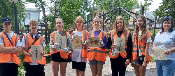 Встреча с трудоустроенными подростками в Короче 