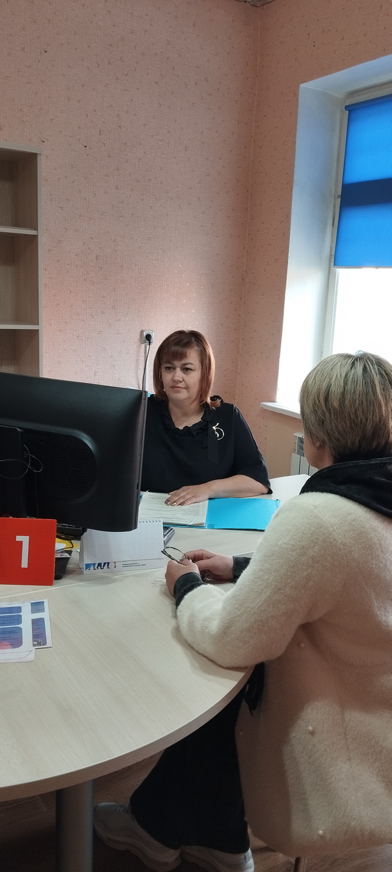 Начальник Грайворонского кадрового центра ведет прием граждан