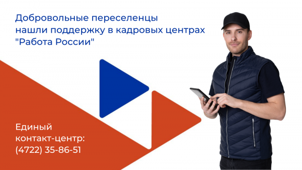 Кадровые центры Белгородской области помогли деньгами 24 соотечественникам, вернувшимся из-за рубежа