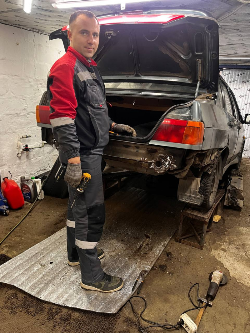 Открытие автомастерской при поддержке кадрового центра