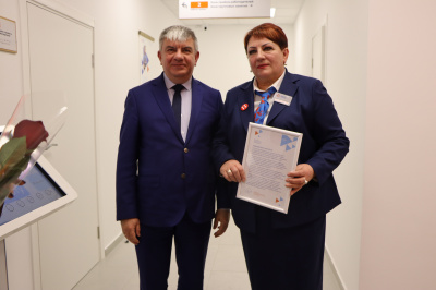 Открытие Краснояружского кадрового центра